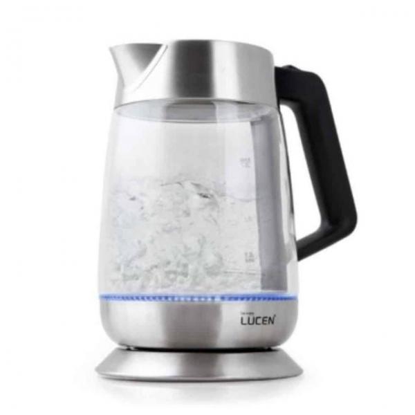 유리 1.8L 전기주전자 전기포트 무선주전자 스텐