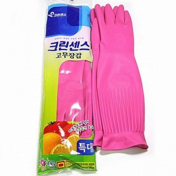 주방 고무 설거지 청소 업소용 장갑 다용도 고무 튼튼한 김장 장갑 안전