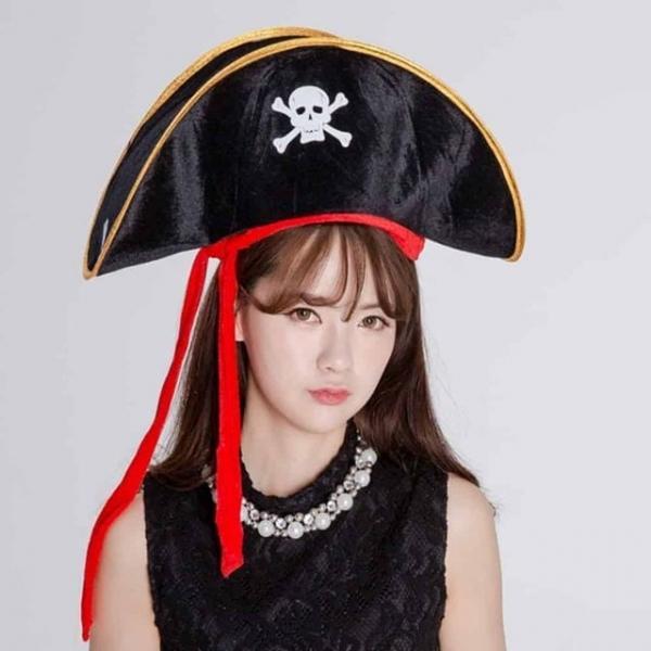 해적 선장 모자 해적옷 할로윈 해적코스프레