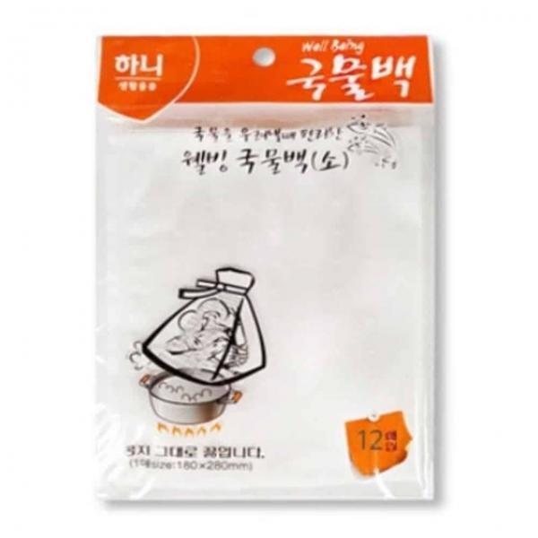 국물우리기 주머니국물백 티백 육수주머니 2종