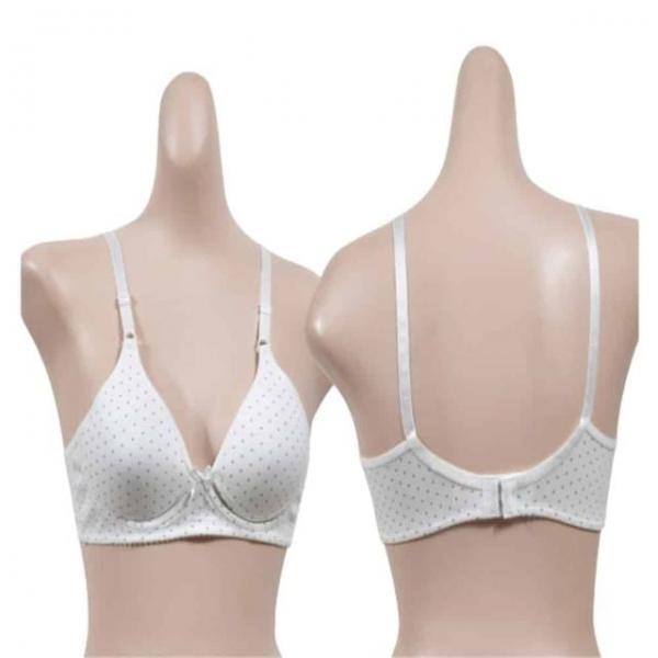 몰드 폴카도트 A컵 브라 브레이지어 편한브라자