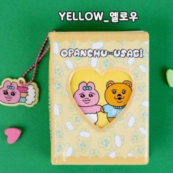 미니북 옐로우 포토바인더 포토카드바인더