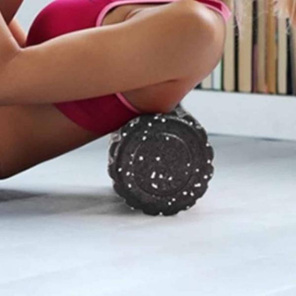 마사지 폼롤러 30cm 블랙 다리마사지롤러 요가롤러