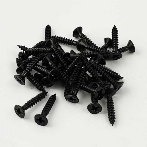 3mm 접시 흑색 목재용 피스 목공나사 목재나사