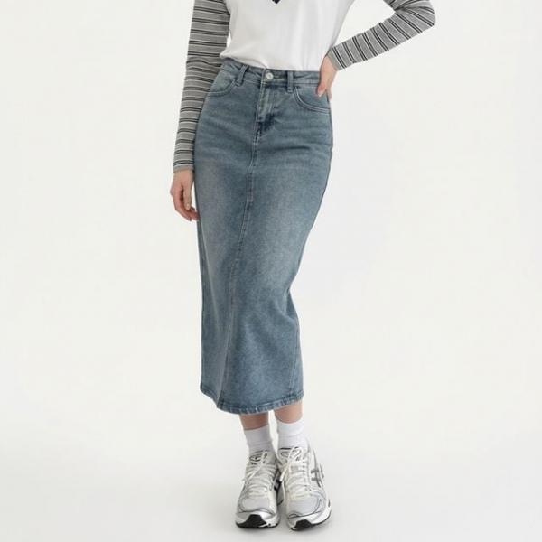 JEB-1006701 데님 롱팬츠 슬림레그 워싱 부츠컷