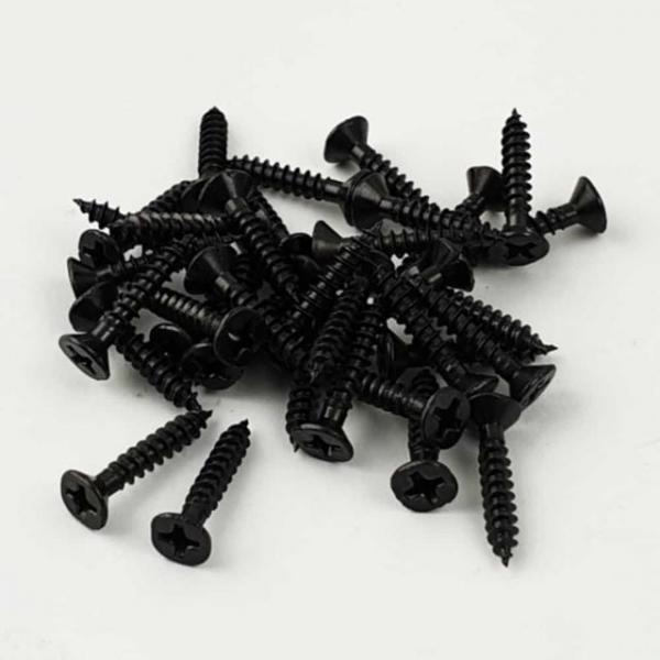 3mm 접시 흑색 목재용 피스 스크류나사 목재나사