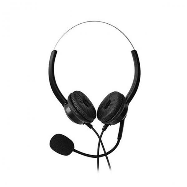 생활헤드셋 NV89-HDS10 어학용 헤드셋 블랙