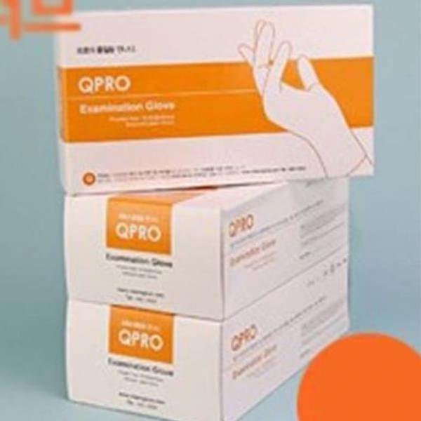 케이엠 (QPRO) 뽑아쓰는 라텍스 장갑 (BOX)