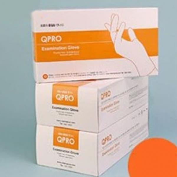 케이엠 (QPRO) 뽑아쓰는 라텍스 장갑 (CASE)