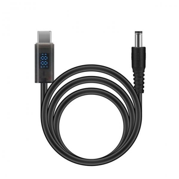 5.5x2.1 C타입 to DC 전원 변환 1m 20V 디스플레이 케이블 PD 노트북 충전 배터리 충전전압