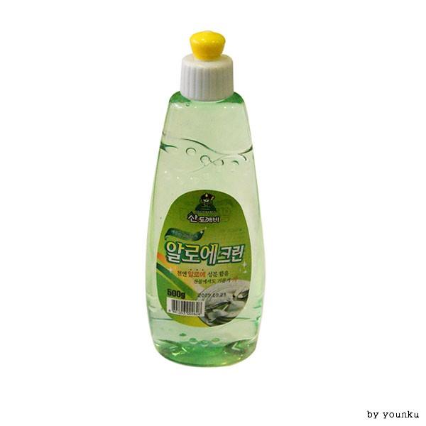 알로에 크린용기 500g/설거지/트리오/주방세제