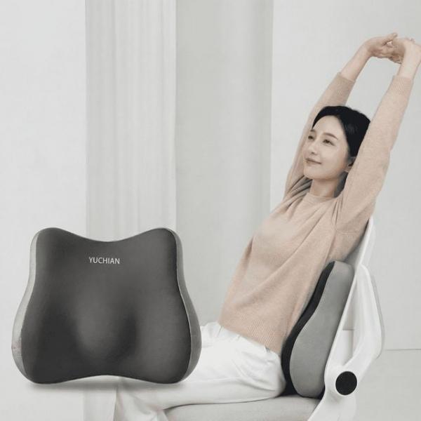 편안한 메모리폼 등받이 허리쿠션