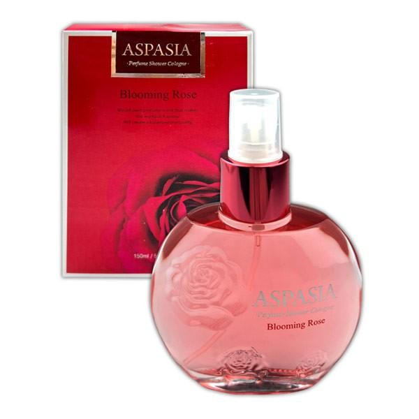 아스파시아 샤워 코롱 블루밍로즈향 150ml -TJ 샤워코롱 향수 향기 샤워 목욕 바디로션 바디미스트