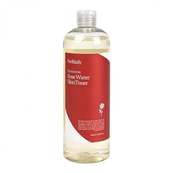 bns 네리아 히알루론산 장미수 로즈 스킨토너 500ml