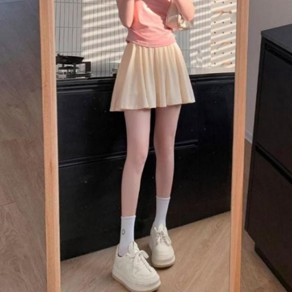 여성 스포츠 3부 미니 스커트 치마 반바지 숏팬츠