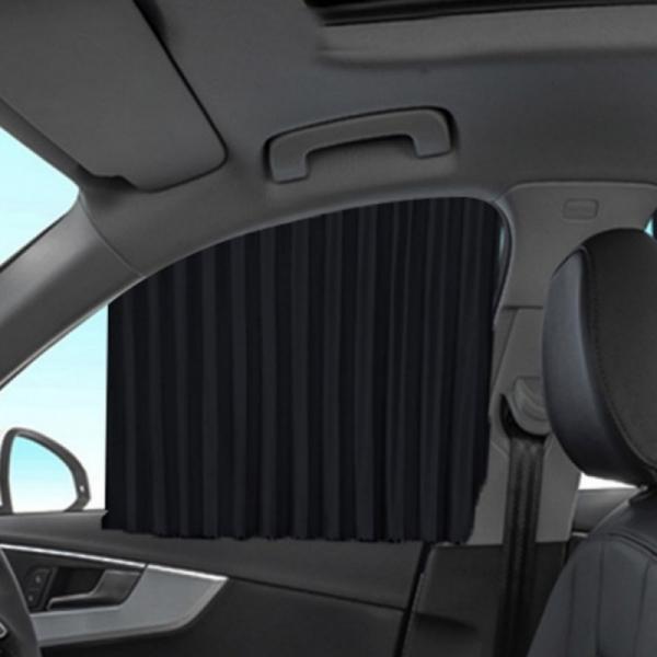 잔솔 차량 햇빛가리개 4장 차량용 커튼 차박 차 창문