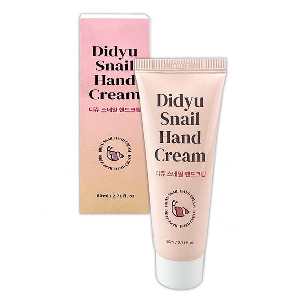 디쥬 스네일 핸드크림 80ml -TJ 핸드크림 핸드로션 핸드밤 핸드워시 크림 로션 보습 건성
