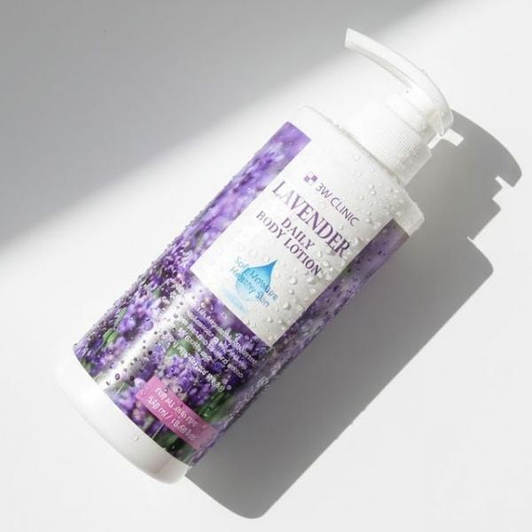 피부를 편안하게 라벤더 추출물 보습 바디로션 550ml