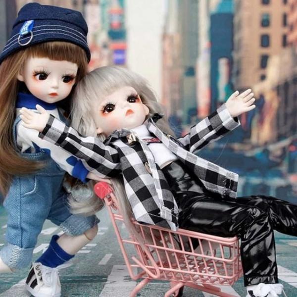 구체 관절 인형 30cm 옷갈아입히는인형 패션돌