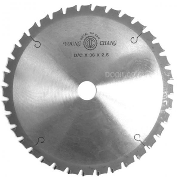 다용도 영창 팁쏘 원형톱날 230mm 판넬용 36날 톱날