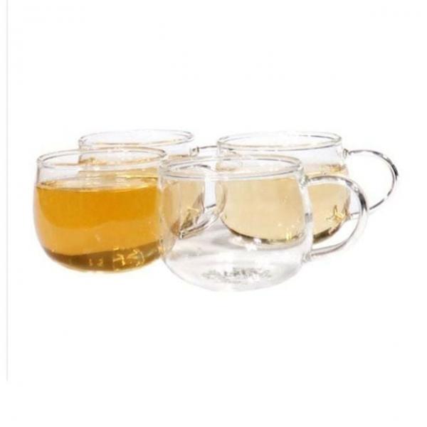 커피잔 유리컵 찻잔 머그컵 마린 100ml 물컵 4P