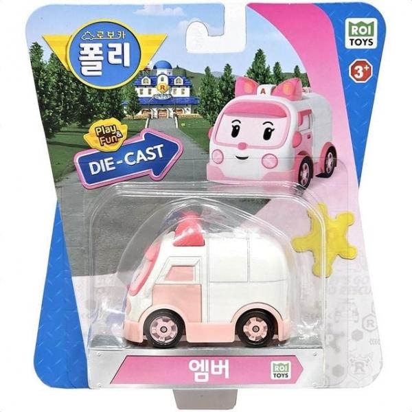 선물 엠버 유아 장난감 로보카폴리 다이캐스트