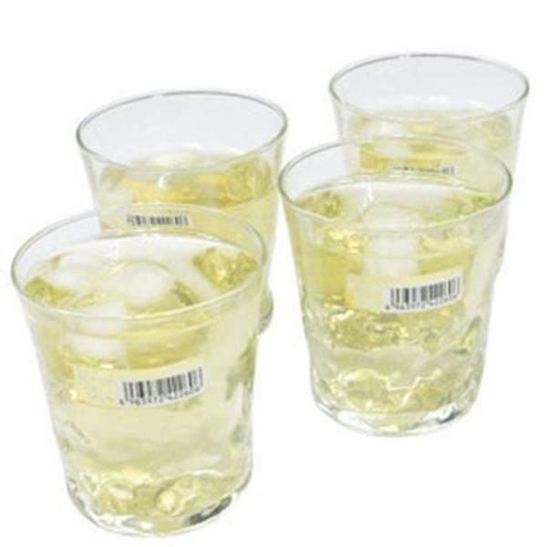 물컵 술잔 285ml 유리컵 쥬스컵 언더락 4개 도요