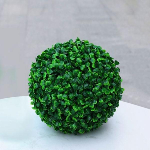 새싹잔디 조경잔디 그린 인테리어 인조 잔디볼 파릇새싹 주 (23cm)