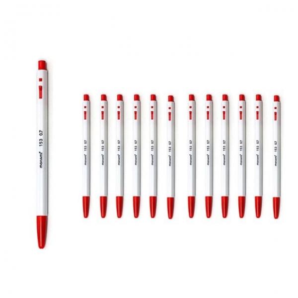 볼펜 모나미볼펜 모나미 153 기본 세트 적 (0.7mm)