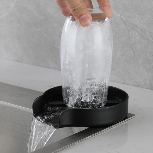 시원클린 자동 컵워셔 세척기 고압 블랙