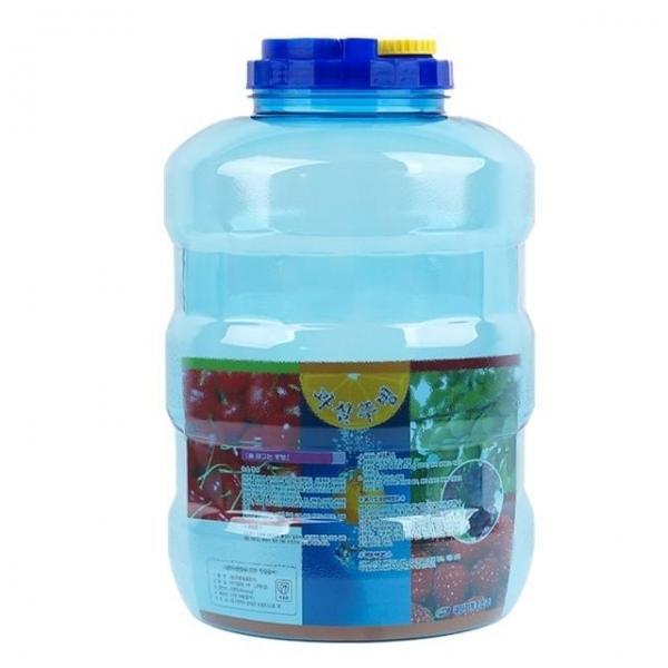 PET 과실주통 22L 담금주 가벼운 플라스틱용기 거름망 뚜껑 핸들형 매실청 과일주
