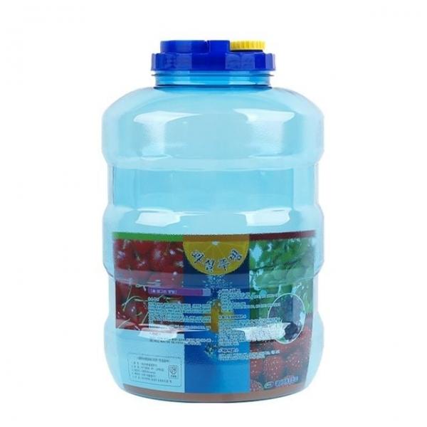 PET 과실주통 20L 담금주 가벼운 플라스틱용기 거름망 뚜껑 핸들형 매실청 과일주