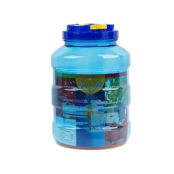 PET 과실주통 10L 담금주 가벼운 플라스틱용기 거름망 뚜껑 핸들형 매실청 과일주