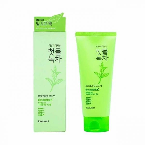 웰코스 첫물녹차 필 오프 팩 150ml