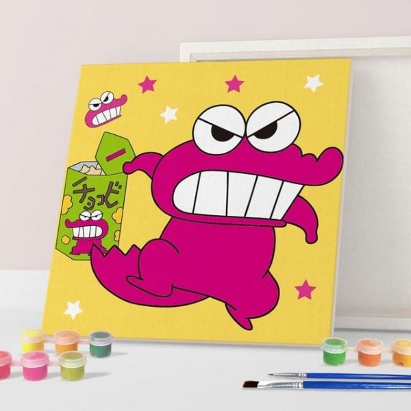 DIY 짱구 와니야마상 20X20 캔버스 그림그리기 페인팅