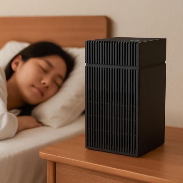 퓨어엘 소형공청기 소형공기청정기 냄새제거 헤파필터 미세먼지 (블랙)