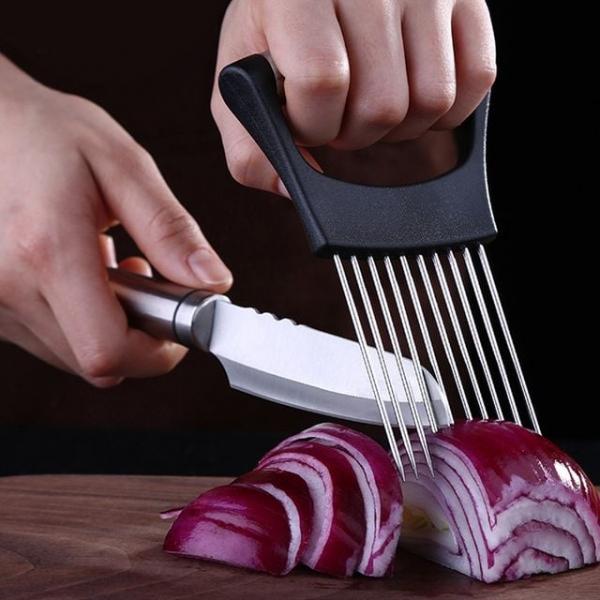 칼질도우미 썰기도우미 쿠킹홈 안전 슬라이스 홀더