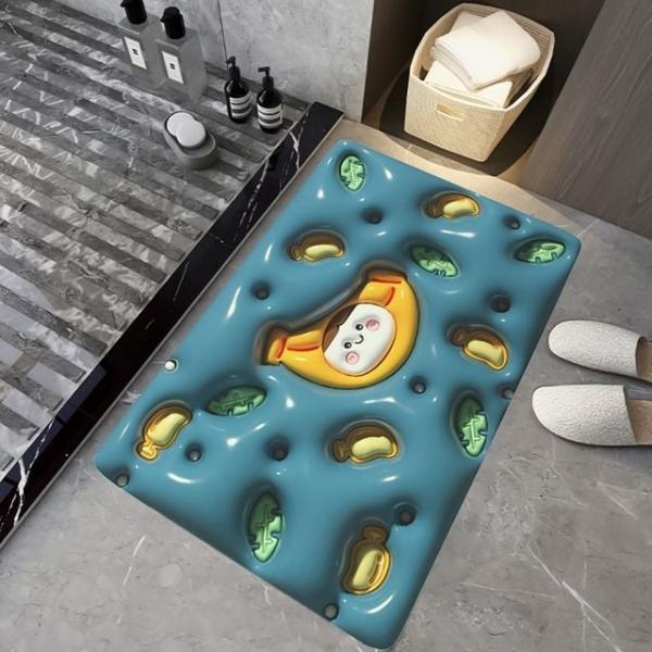 주방매트 욕실매트 보송보송 3D 착시 발매트 바나나