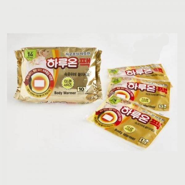 따뜻한 붙이는 핫팩 10개입 낚시 온열핫팩 겨울핫팩