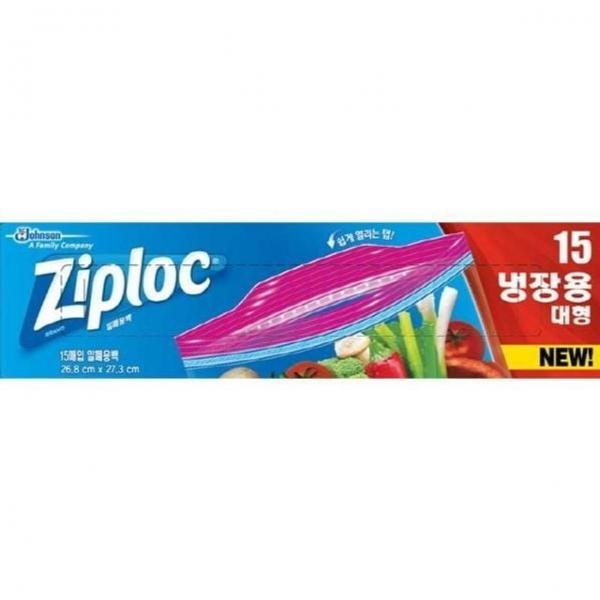 지퍼락 더블지퍼백 대형 냉장용 매 C존슨 집게 소품 호일 세제 욕실용품 후드 대형 주방 더블지퍼백