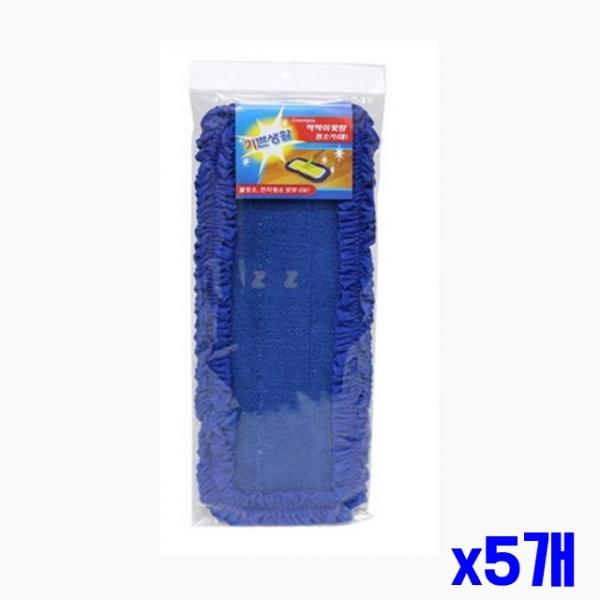 밀대걸레 청소패드 리필 대 x5개 걸레패드 청소걸레