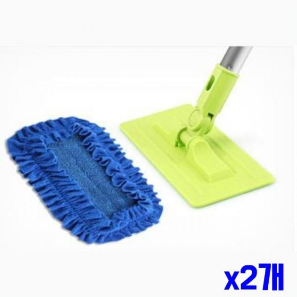 루프형 간편 밀대걸레 소 x2개 바닥청소걸레 밀대패드