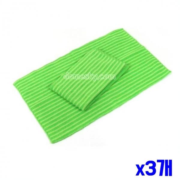 클립형 막대걸레 극세사 리필 2매입 x3개 청소패드