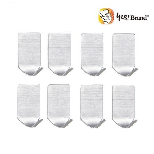 24P 무타공 부착식 후크 고리 걸이 주방용품 욕실용품