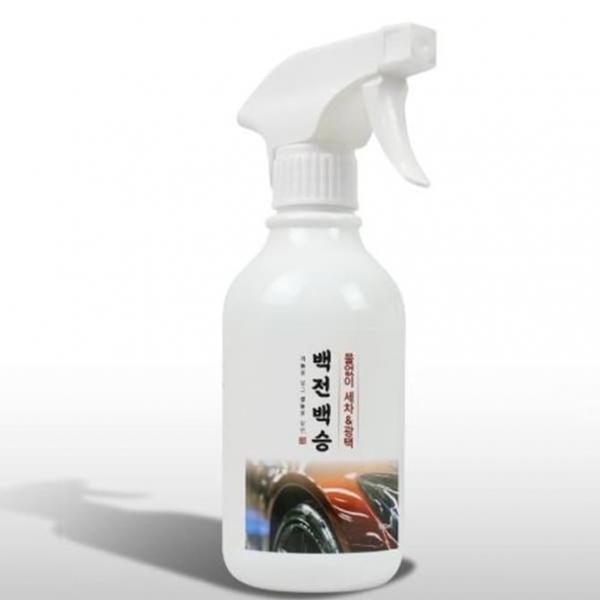 백전백승 자동차 물왁스 코팅 광택 세차용품 500ml