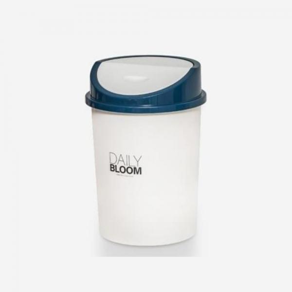 스윙 뚜껑 원형 휴지통 324mm 쓰레기통 생활용품