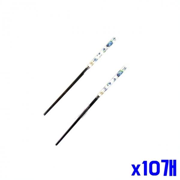 청장미 어린이 젓가락 17.2cm x10개 주방용품