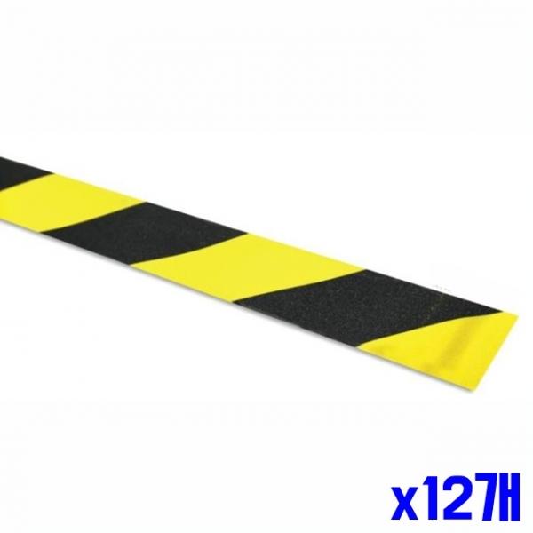 계단 복도 욕실 미끄럼방지 테이프 x12개 안전용품