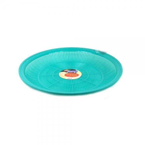 물빠짐 납작 원형 채반 52x6.8cm 생활용품 채망 체망