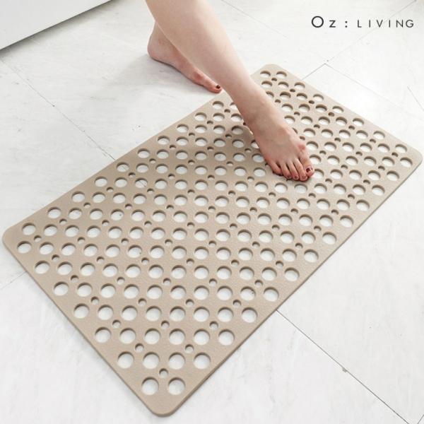 오즈리빙 욕실 미끄럼방지매트 물방울 논슬립바닥패드 욕실매트